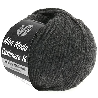LANA GROSSA Alta Moda Cashmere 16 | Finest 16-micron merino wool with cashmere | Hand-knitting yarn made from 78% virgin wool (merino), 12% cashmere & 10% polyamide (nylon) | 50g for knitting | 110m yarn on sale